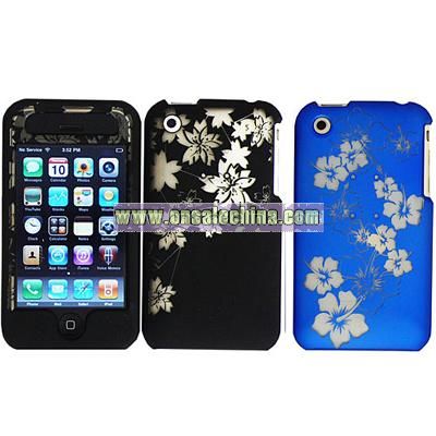 iPhone 3G/3GS Hibiscus Design Protector Case