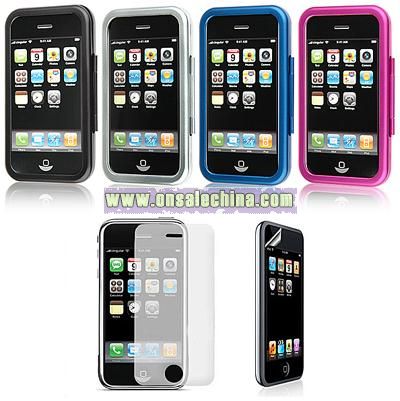 iPhone 3G Aluminum Case with Screen Protector