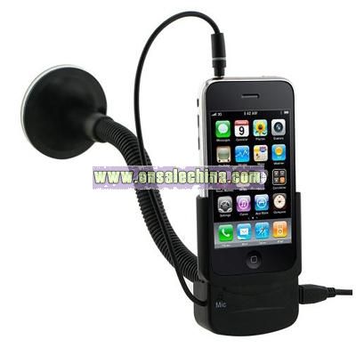 3 in1 Windshield Car Mount / Charger for Apple iPhone 3G