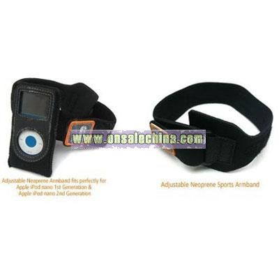 Neoprene Sports Armband with Pouch Case