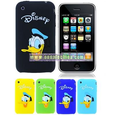 Disney Donald Duck Silicone Iphone 3GS Case
