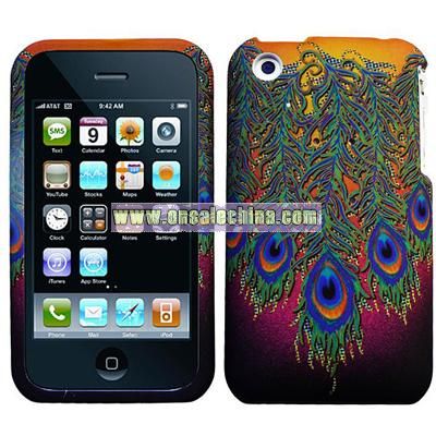 Peacock Design Protector Case for Apple iPhone 3G/ 3GS