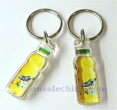 bottle style keychain