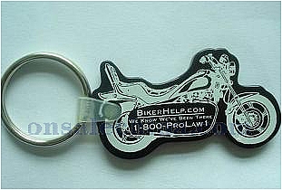 motorcycle style keychain