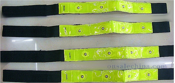 LED reflective armbands