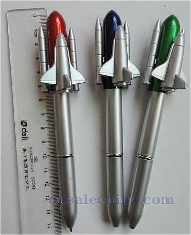 rocket shape ballpoint pen