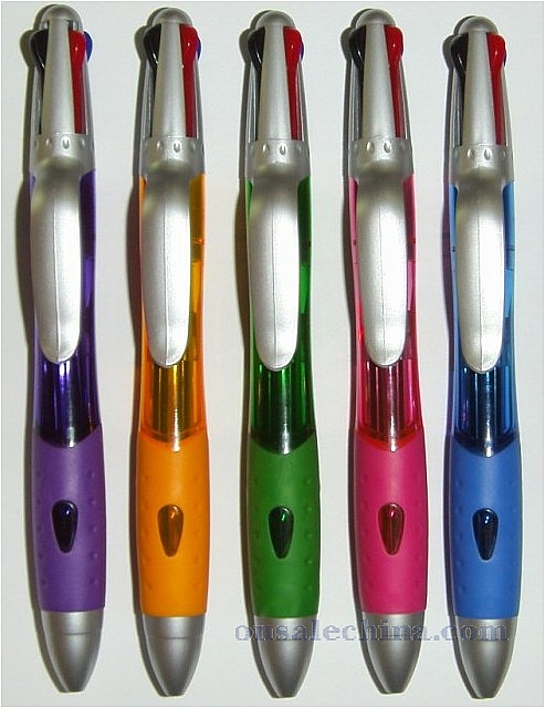 4 colors ballpoint pen
