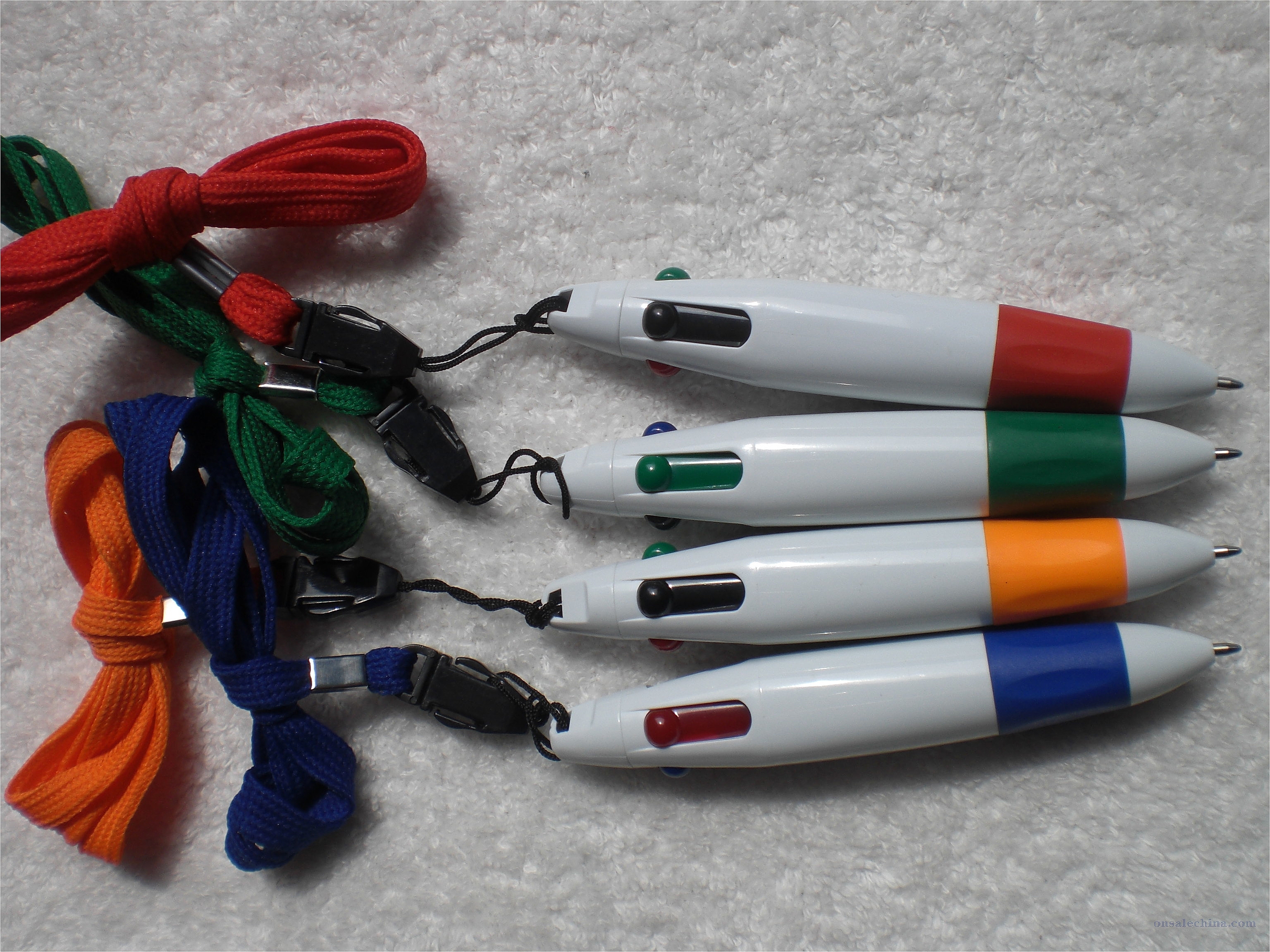 Four-color plastic pen
