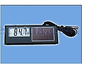 Solar digital thermometer