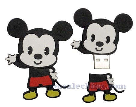 Mickey Mouse-shaped USB