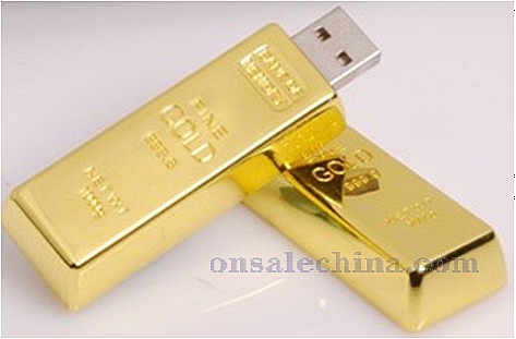 gold USB Flash Drive