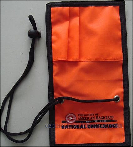 Convention neck wallet